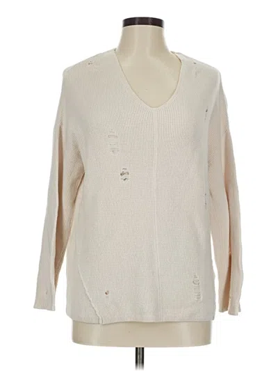 Pre-owned Assorted Brands Pullover Sweater In Ivory