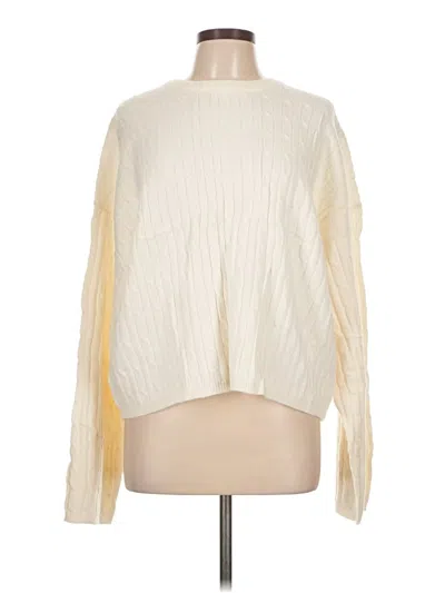 Assorted Brands Pullover Sweater In Ivory