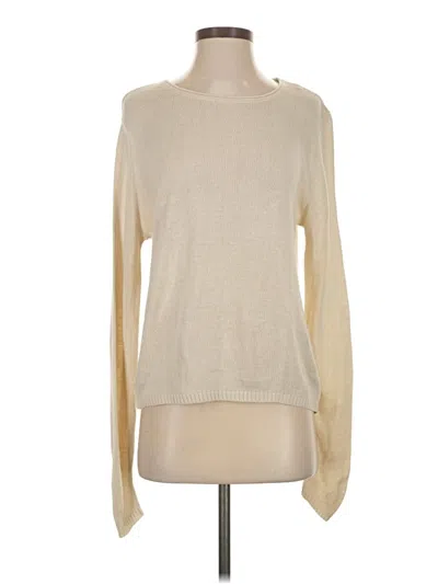 Pre-owned Assorted Brands Pullover Sweater In Ivory
