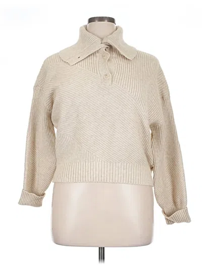 Pre-owned Assorted Brands Pullover Sweater In Ivory