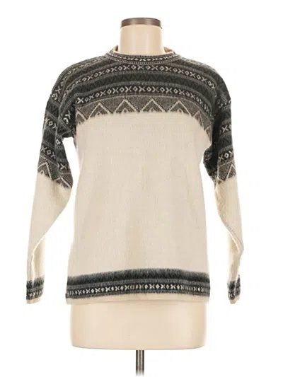Pre-owned Assorted Brands Pullover Sweater In Ivory