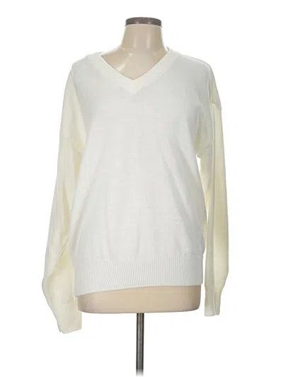 Pre-owned Assorted Brands Pullover Sweater In Ivory
