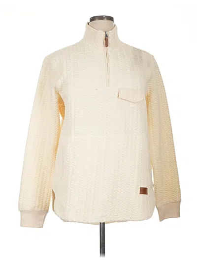 Pre-owned Assorted Brands Pullover Sweater In Ivory