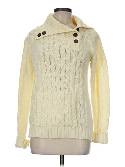 Pre-owned Assorted Brands Pullover Sweater In Ivory