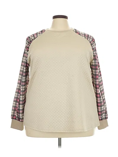 Pre-owned Assorted Brands Pullover Sweater In Ivory