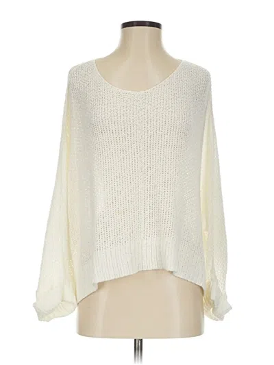 Pre-owned Assorted Brands Pullover Sweater In Ivory