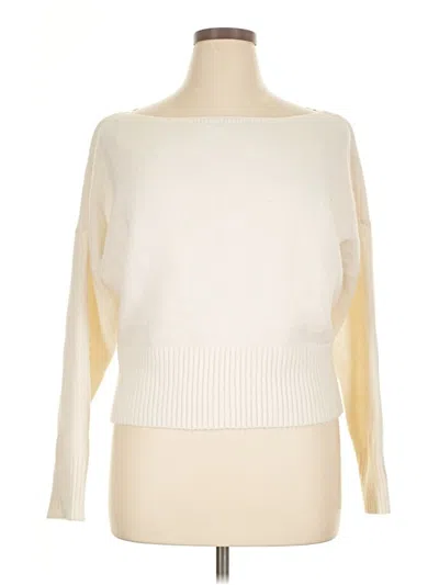 Pre-owned Assorted Brands Pullover Sweater In Ivory
