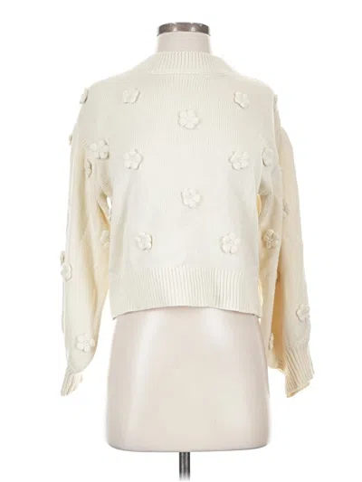 Pre-owned Assorted Brands Pullover Sweater In Ivory