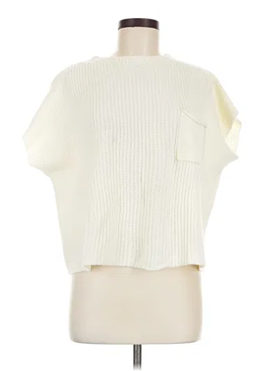 Pre-owned Assorted Brands Pullover Sweater In Ivory