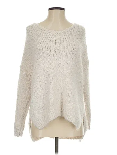 Pre-owned Assorted Brands Pullover Sweater In Ivory