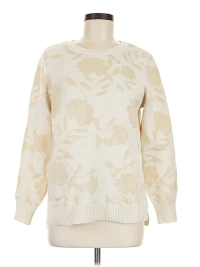 Pre-owned Assorted Brands Pullover Sweater In Ivory