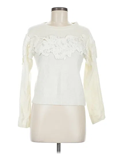 Pre-owned Assorted Brands Pullover Sweater In Ivory