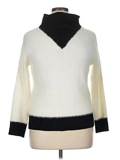 Pre-owned Assorted Brands Pullover Sweater In Ivory