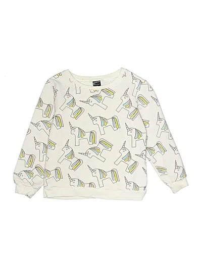 Pre-owned Assorted Brands Kids' Pullover Sweater In Ivory