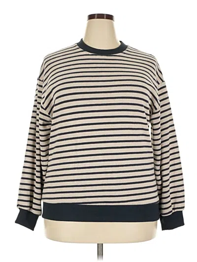 Pre-owned Assorted Brands Pullover Sweater In Ivory