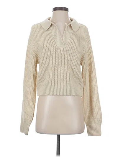 Pre-owned Assorted Brands Pullover Sweater In Ivory