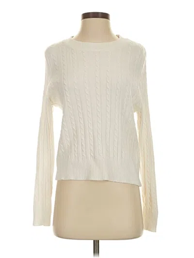 Pre-owned Assorted Brands Pullover Sweater In Ivory