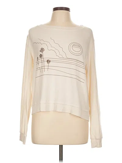 Pre-owned Assorted Brands Pullover Sweater In Ivory