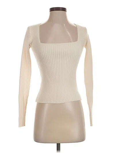 Pre-owned Assorted Brands Pullover Sweater In Ivory