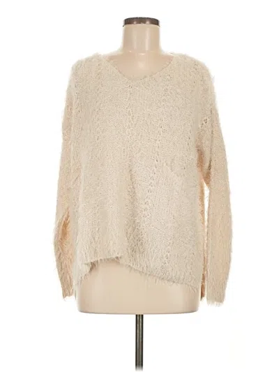 Pre-owned Assorted Brands Pullover Sweater In Ivory