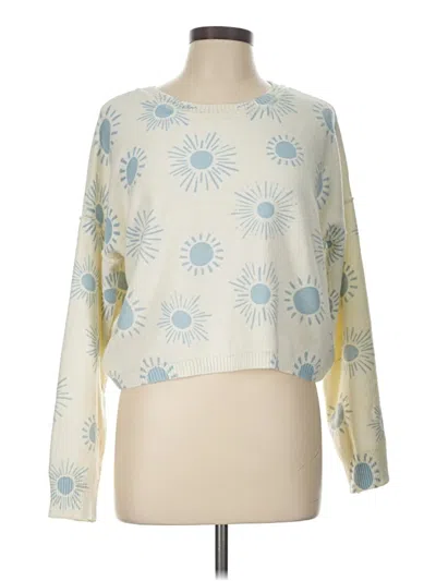 Pre-owned Assorted Brands Pullover Sweater In Ivory