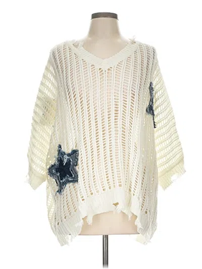 Assorted Brands Pullover Sweater In Neutral