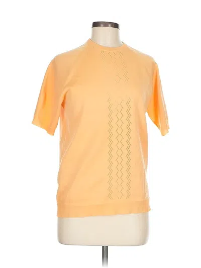 Pre-owned Assorted Brands Pullover Sweater In Orange