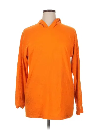 Pre-owned Assorted Brands Pullover Sweater In Orange