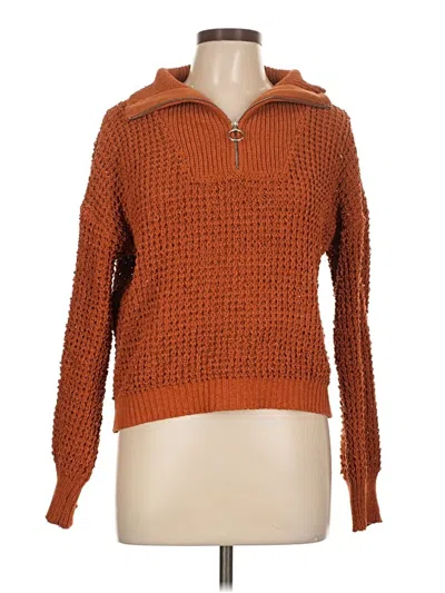 Pre-owned Assorted Brands Pullover Sweater In Orange