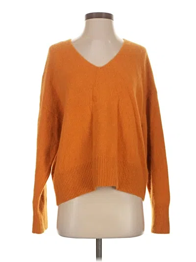 Pre-owned Assorted Brands Pullover Sweater In Orange