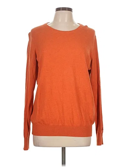 Pre-owned Assorted Brands Pullover Sweater In Orange