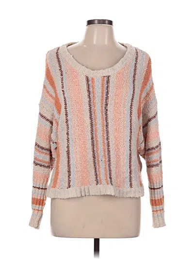 Pre-owned Assorted Brands Pullover Sweater In Orange
