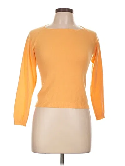 Pre-owned Assorted Brands Pullover Sweater In Orange