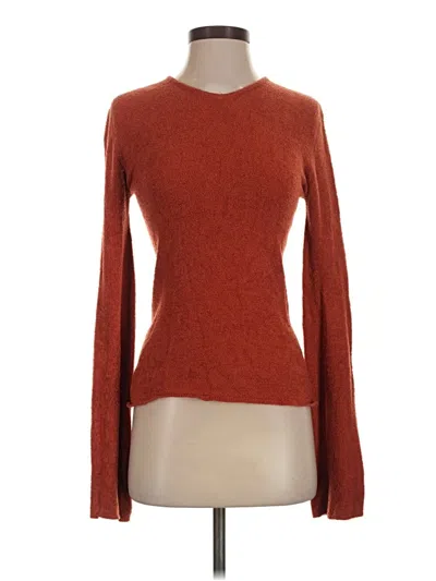 Pre-owned Assorted Brands Pullover Sweater In Orange
