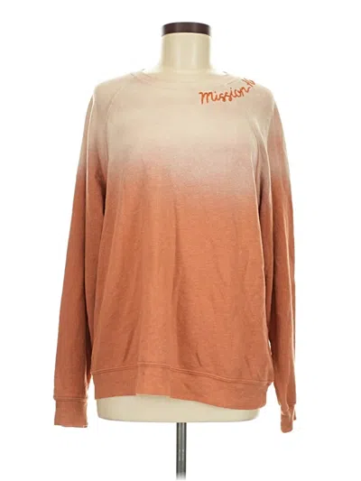Pre-owned Assorted Brands Pullover Sweater In Orange