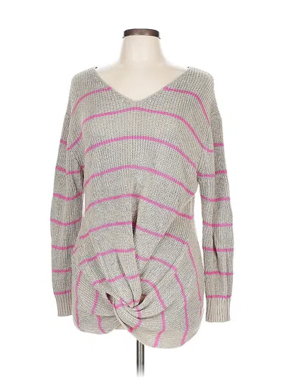 Pre-owned Assorted Brands Pullover Sweater In Pink