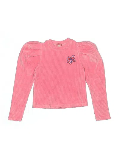 Pre-owned Assorted Brands Kids' Pullover Sweater In Pink