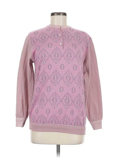 Pre-owned Assorted Brands Pullover Sweater In Pink