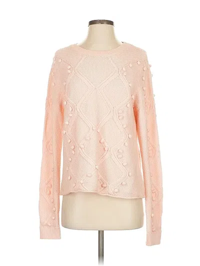 Pre-owned Assorted Brands Pullover Sweater In Pink