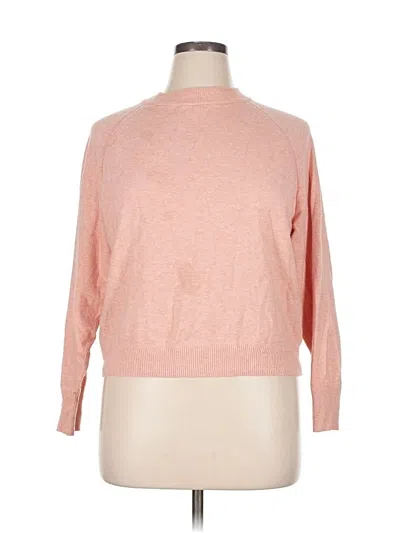 Pre-owned Assorted Brands Pullover Sweater In Pink