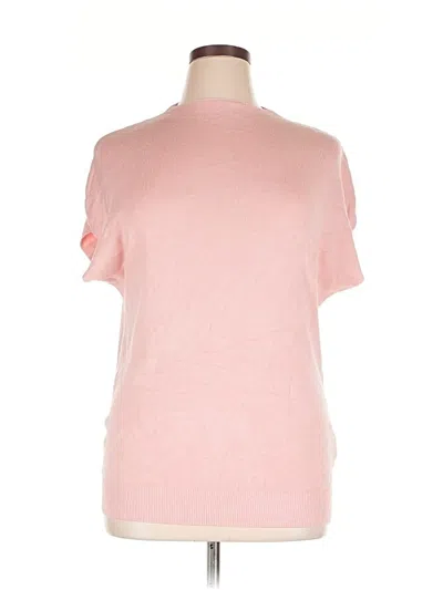 Pre-owned Assorted Brands Pullover Sweater In Pink