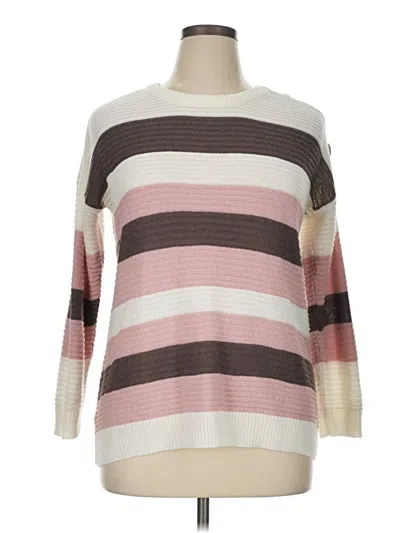 Pre-owned Assorted Brands Pullover Sweater In Pink