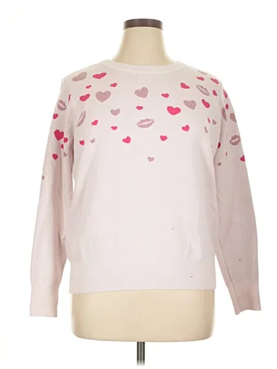 Pre-owned Assorted Brands Pullover Sweater In Pink