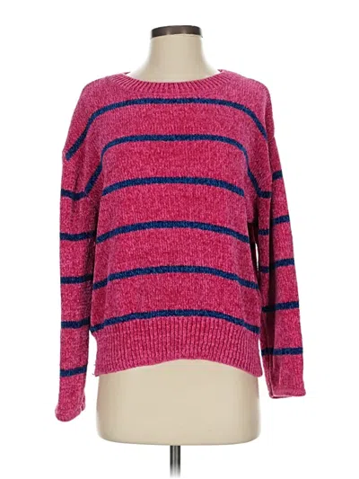 Pre-owned Assorted Brands Pullover Sweater In Pink