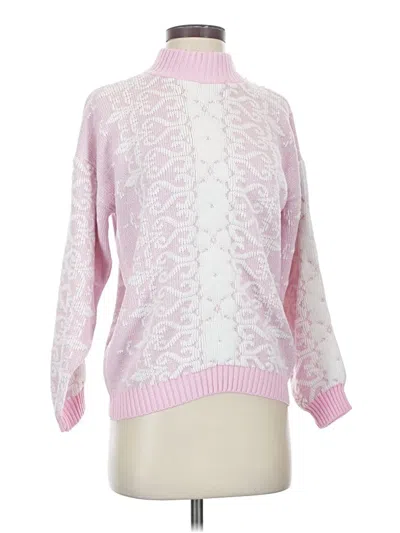 Pre-owned Assorted Brands Pullover Sweater In Pink