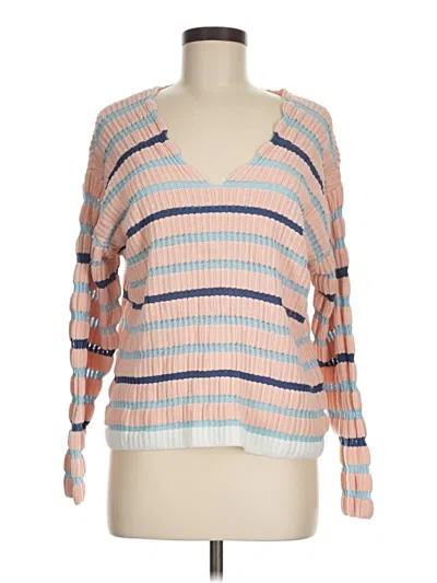Pre-owned Assorted Brands Pullover Sweater In Pink
