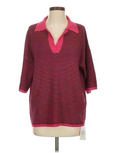 Pre-owned Assorted Brands Pullover Sweater In Pink