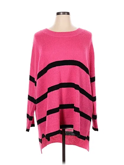 Pre-owned Assorted Brands Pullover Sweater In Pink