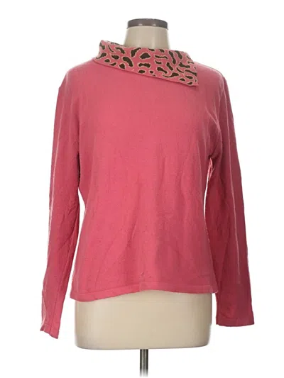 Pre-owned Assorted Brands Pullover Sweater In Pink