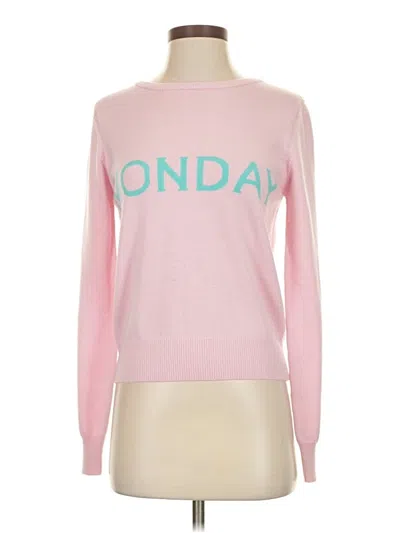 Pre-owned Assorted Brands Pullover Sweater In Pink